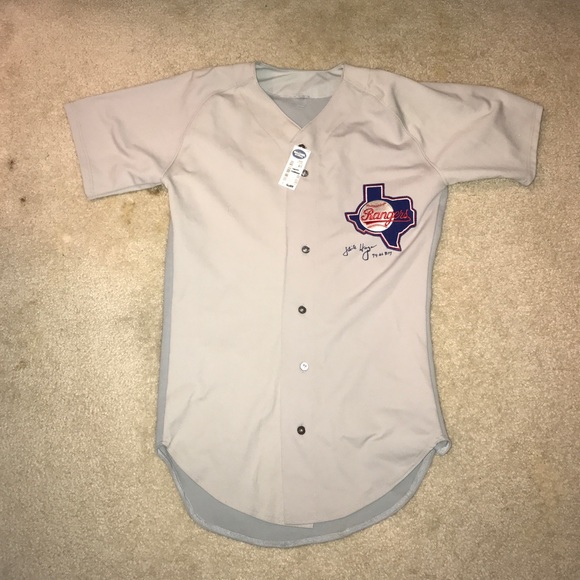 Mike Hargrove Signed Rangers Jersey - Picture 1 of 8